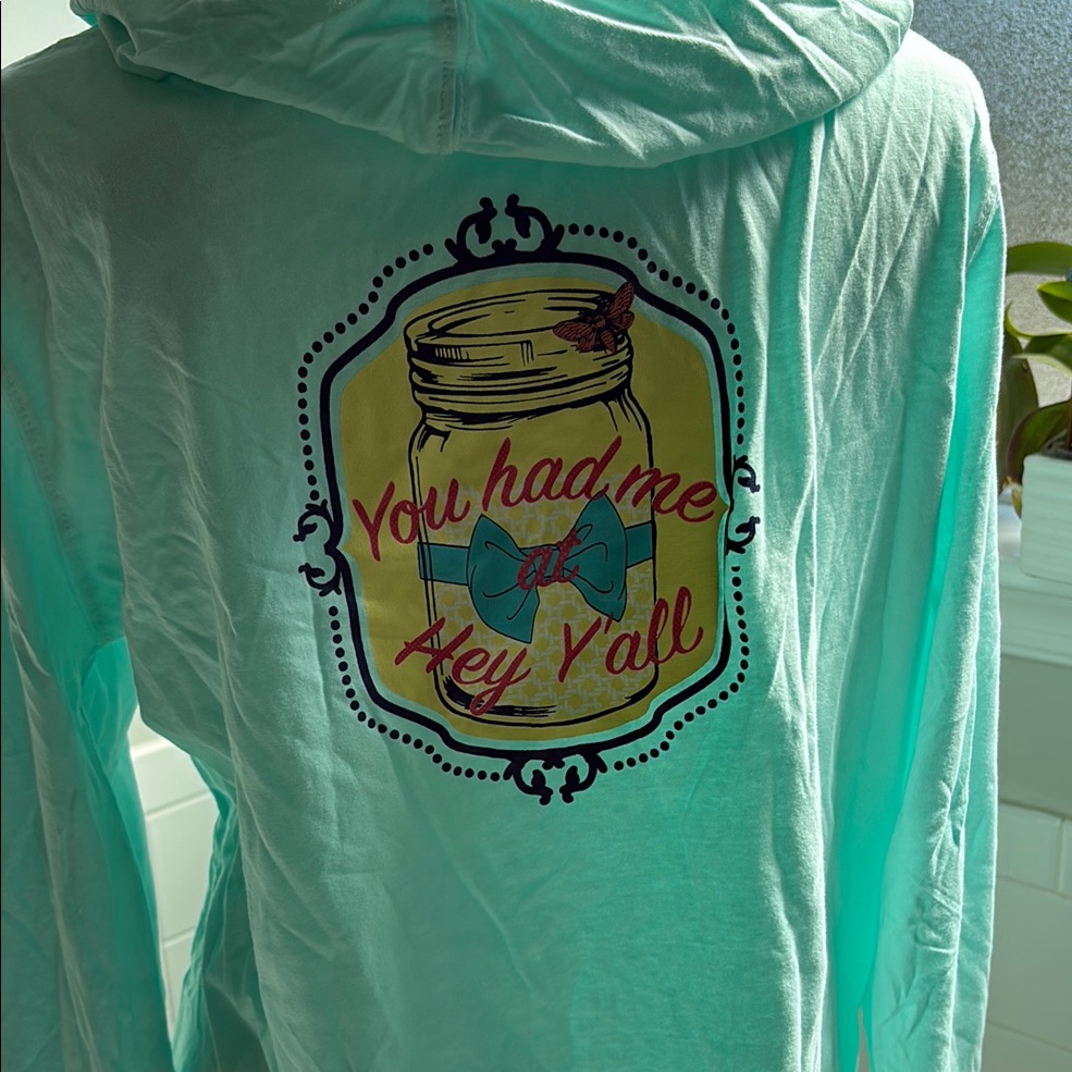 Charlie Paige Green Long Sleeve Hoodie